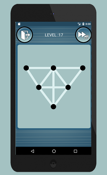 One Touch Draw Line - Gameplay image of android game
