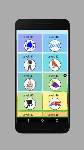 Picture Word Search Game - Gameplay image of android game