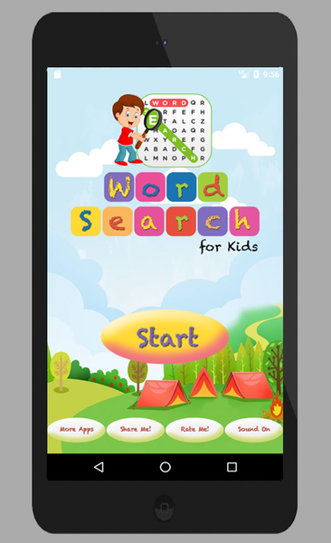 Picture Word Search Game - Gameplay image of android game