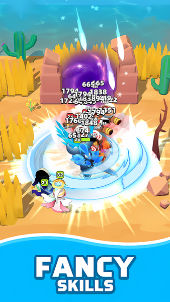Idle Dungeon EZ RPG - عکس بازی موبایلی اندروید