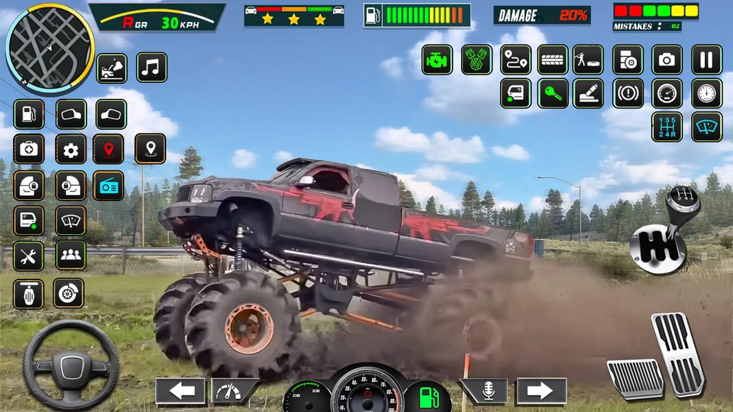 Offroad Mud Truck Game Monster - عکس بازی موبایلی اندروید