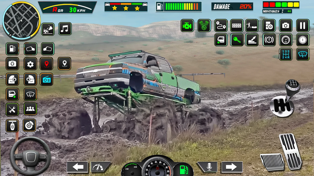 Offroad Mud Truck Game Monster - عکس بازی موبایلی اندروید
