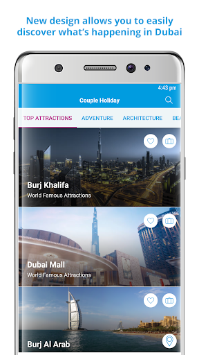 Visit Dubai | Official Guide - عکس برنامه موبایلی اندروید