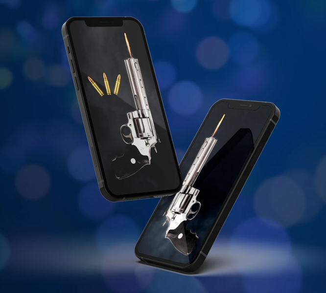 Pistol Fire Screen Lock - عکس برنامه موبایلی اندروید