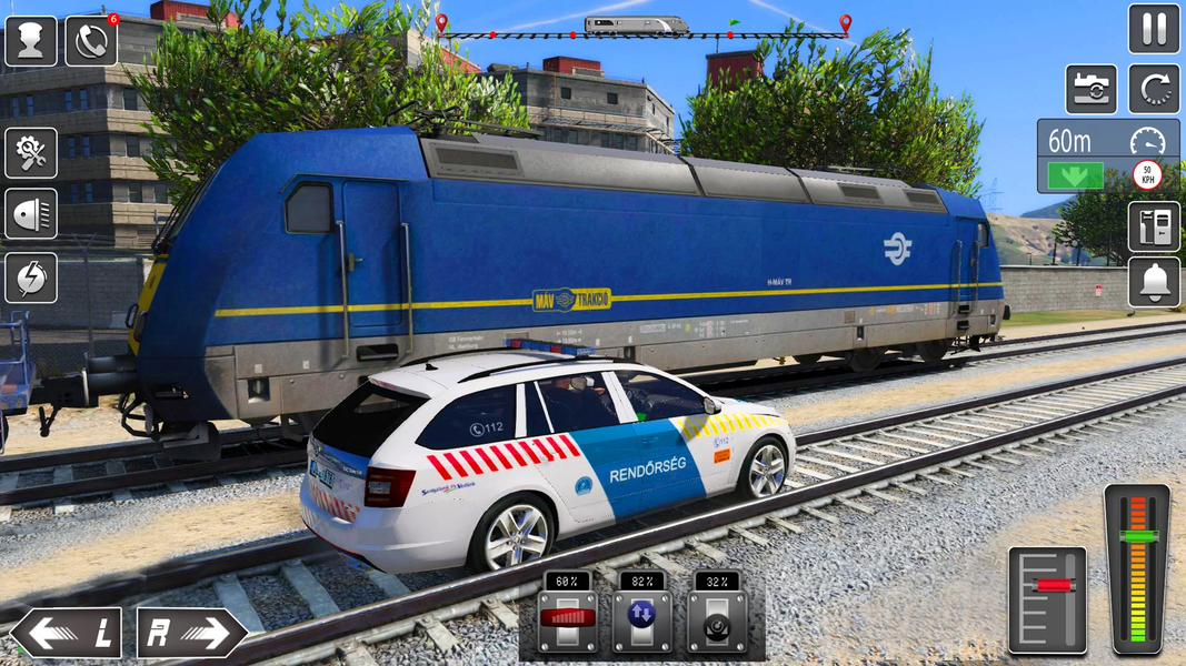 Railway Train Simulator Game - عکس بازی موبایلی اندروید