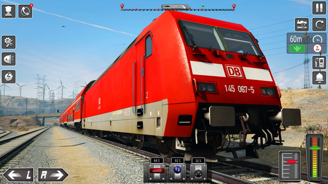 Railway Train Simulator Game - عکس بازی موبایلی اندروید