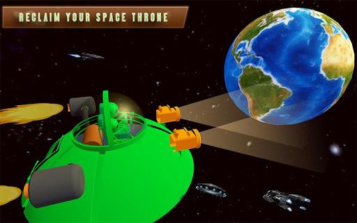 Green Alien ۳D Simulator - عکس بازی موبایلی اندروید
