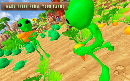 Green Alien ۳D Simulator - عکس بازی موبایلی اندروید