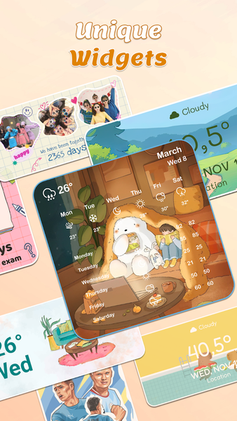 Themes – Wallpaper, Keyboard - عکس برنامه موبایلی اندروید