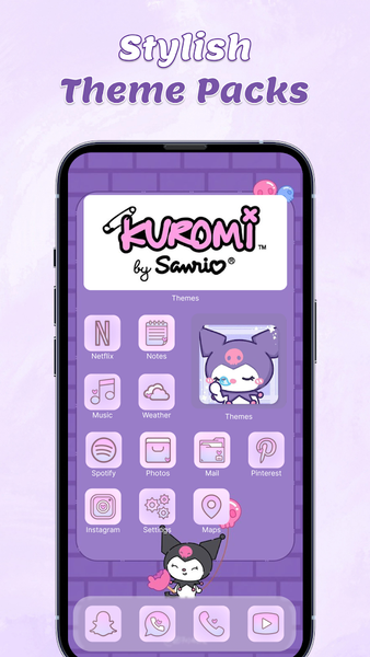 Themes – Wallpaper, Keyboard - عکس برنامه موبایلی اندروید