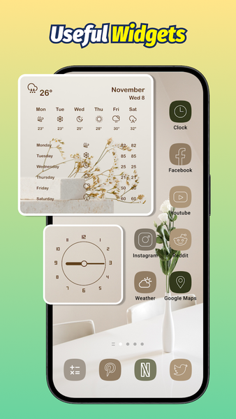 Themes: App Icons & Widget - عکس برنامه موبایلی اندروید