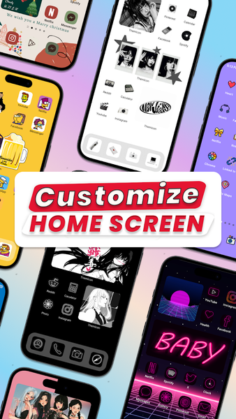 Themes: App Icons & Widget - Image screenshot of android app