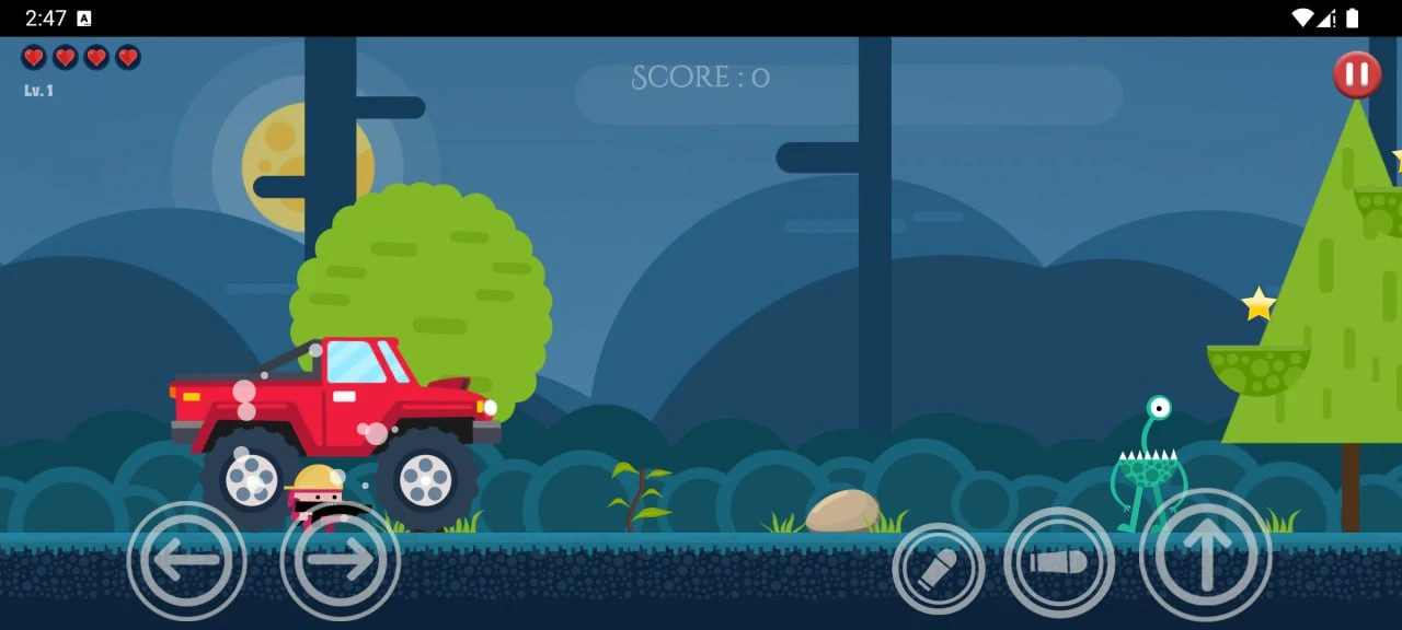 Truck Hero - Gameplay image of android game
