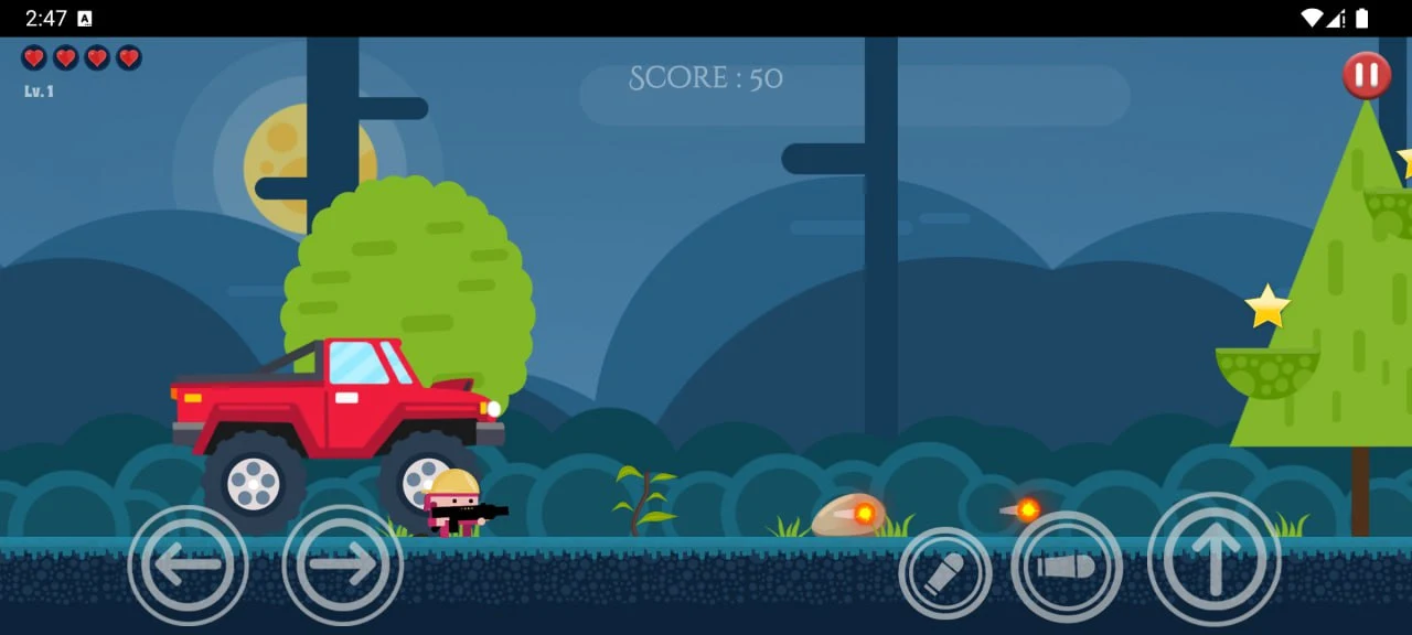 Truck Hero - Gameplay image of android game