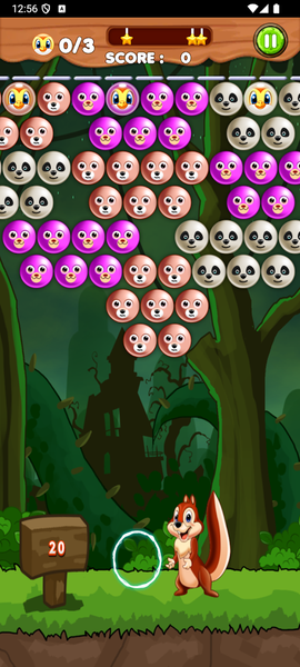 Bubble Pet Adventure - Gameplay image of android game