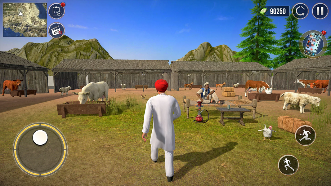 Animal Truck Transport Games - Gameplay image of android game