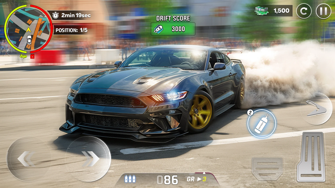 City Car Driving Drift Games - Gameplay image of android game