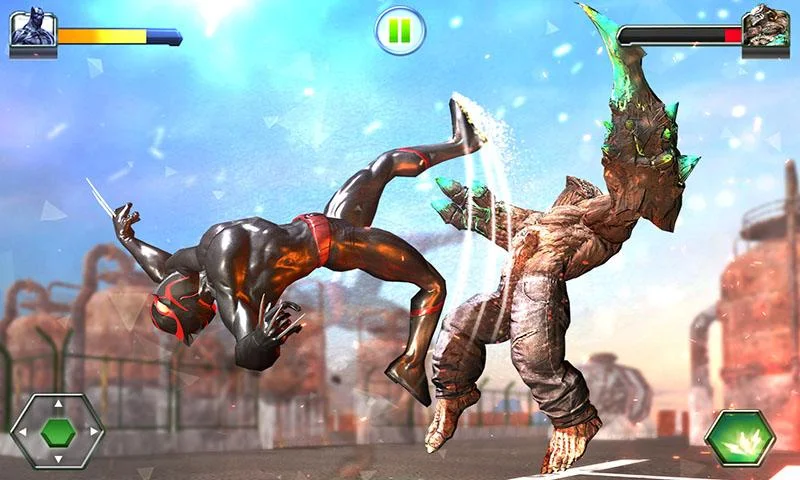 Superhero Kung Fu: Fight Games - Gameplay image of android game