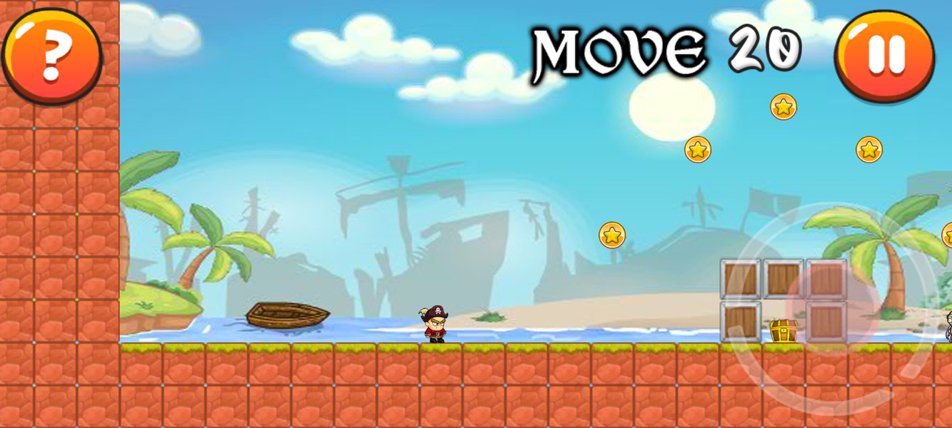 Little Pirate Journey - Gameplay image of android game