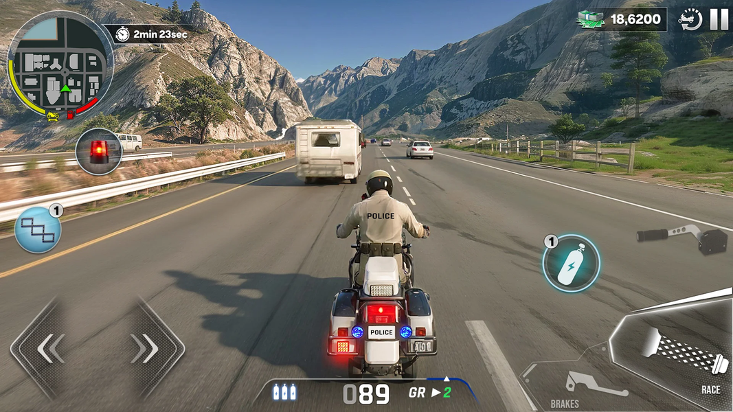 Real Police Car Chase Cop Game - عکس بازی موبایلی اندروید
