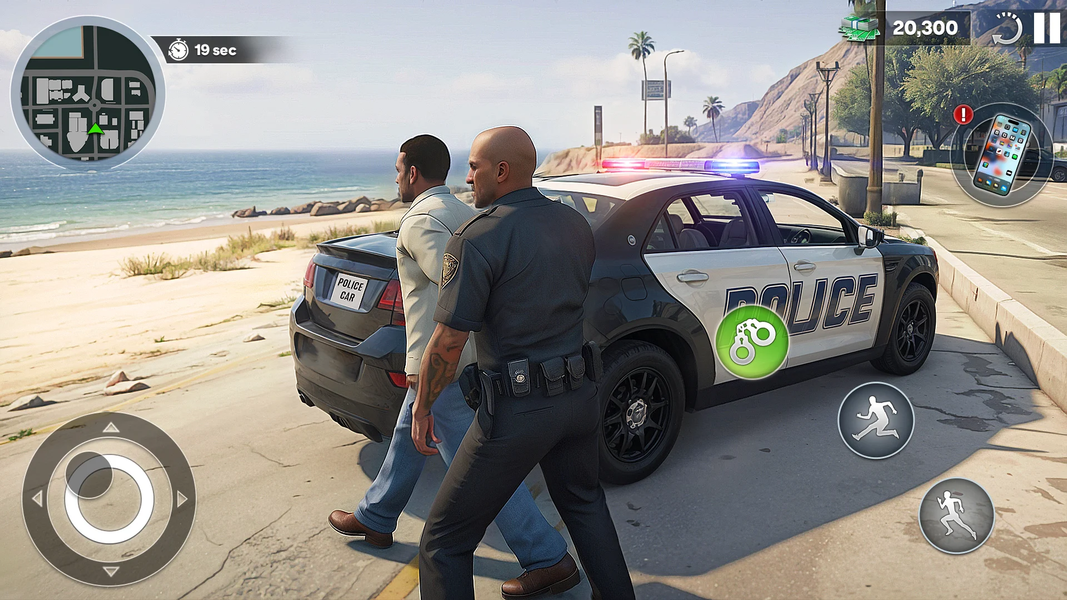 Real Police Car Chase Cop Game - عکس بازی موبایلی اندروید