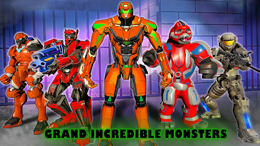 Robot Jailbreak Prison Escape - Gameplay image of android game