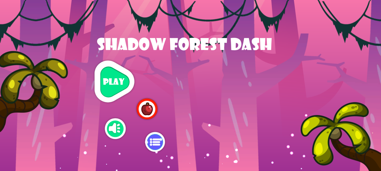 Shadow Forest Dash - Gameplay image of android game