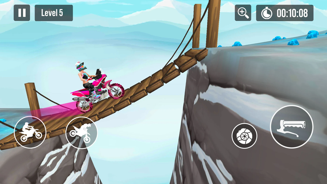 X3M Moto Bike: Stunt Trials - Gameplay image of android game