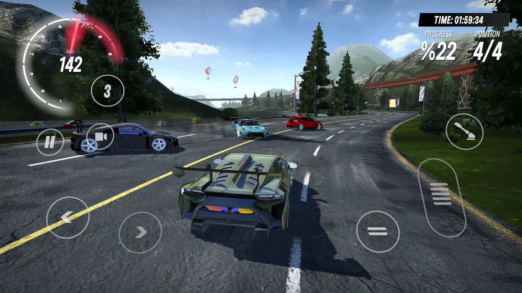 Car Racing Pro: Highway Rally - عکس بازی موبایلی اندروید