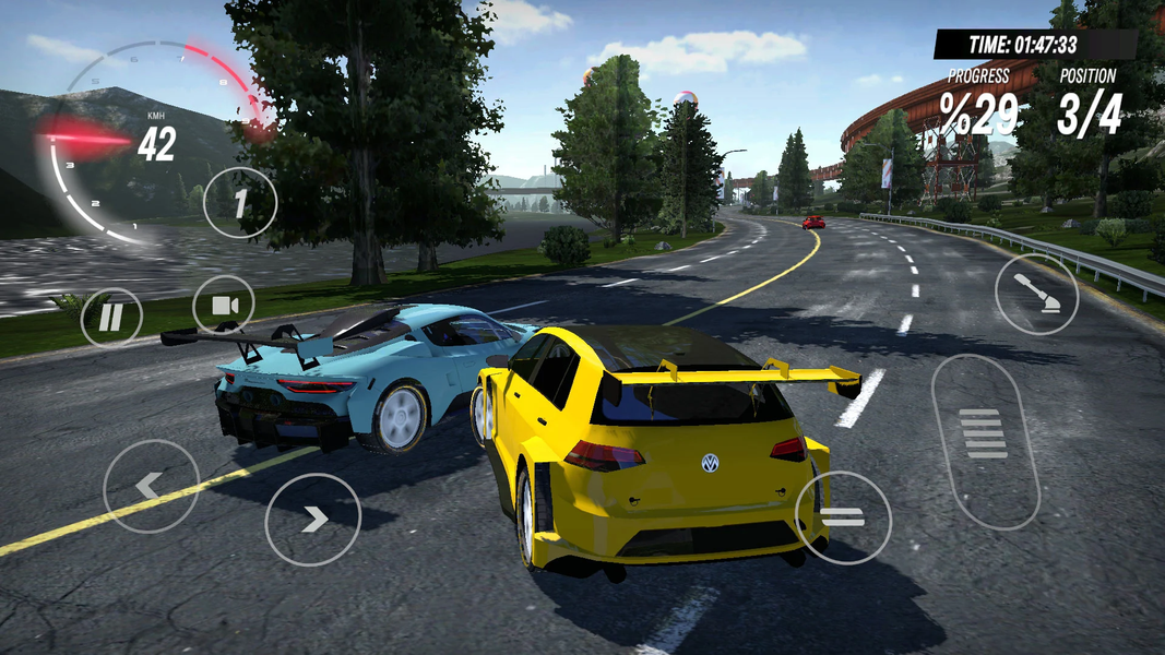 Car Racing Pro: Highway Rally - عکس بازی موبایلی اندروید