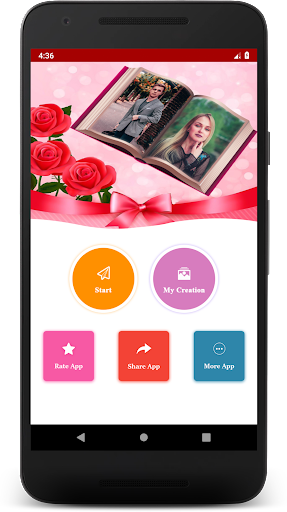 Book Dual Photo Frame - عکس برنامه موبایلی اندروید