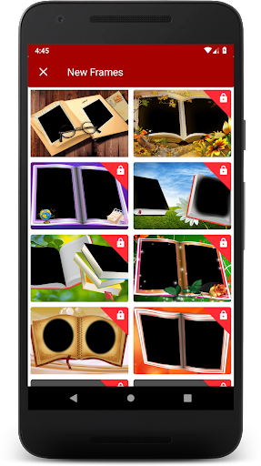 Book Dual Photo Frame - Image screenshot of android app