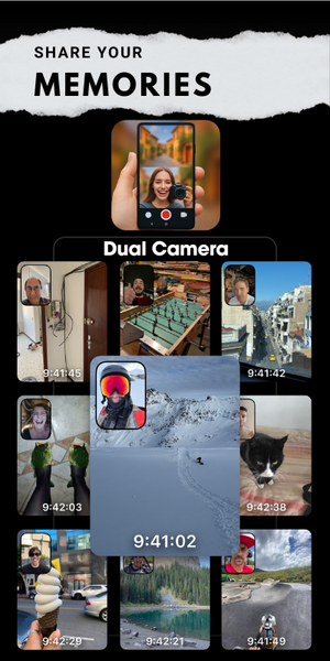 Dual Camera Front & Back - عکس برنامه موبایلی اندروید