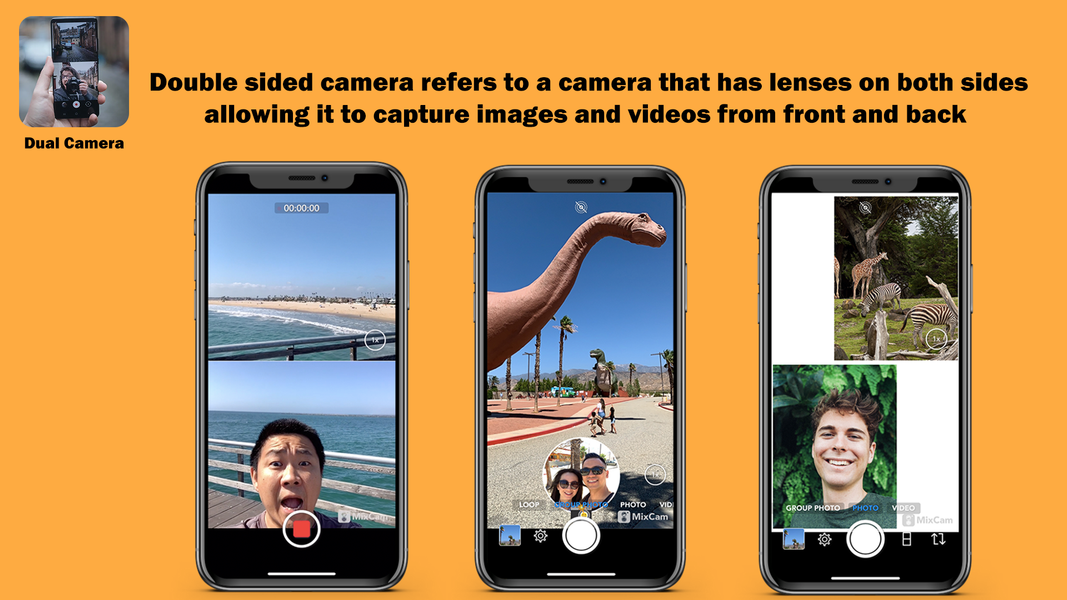Dual Camera Sides - Image screenshot of android app