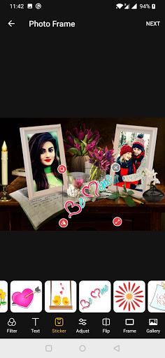Family Dual Photo Frames - Image screenshot of android app