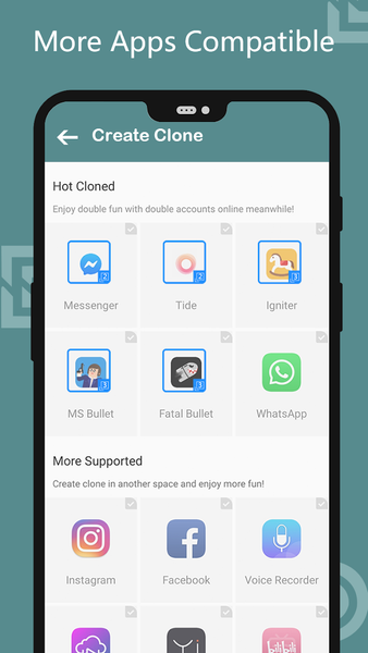 Dual Space-Powerful Parallel M - Image screenshot of android app