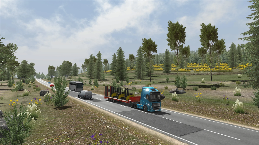 Universal Truck Simulator - Gameplay image of android game