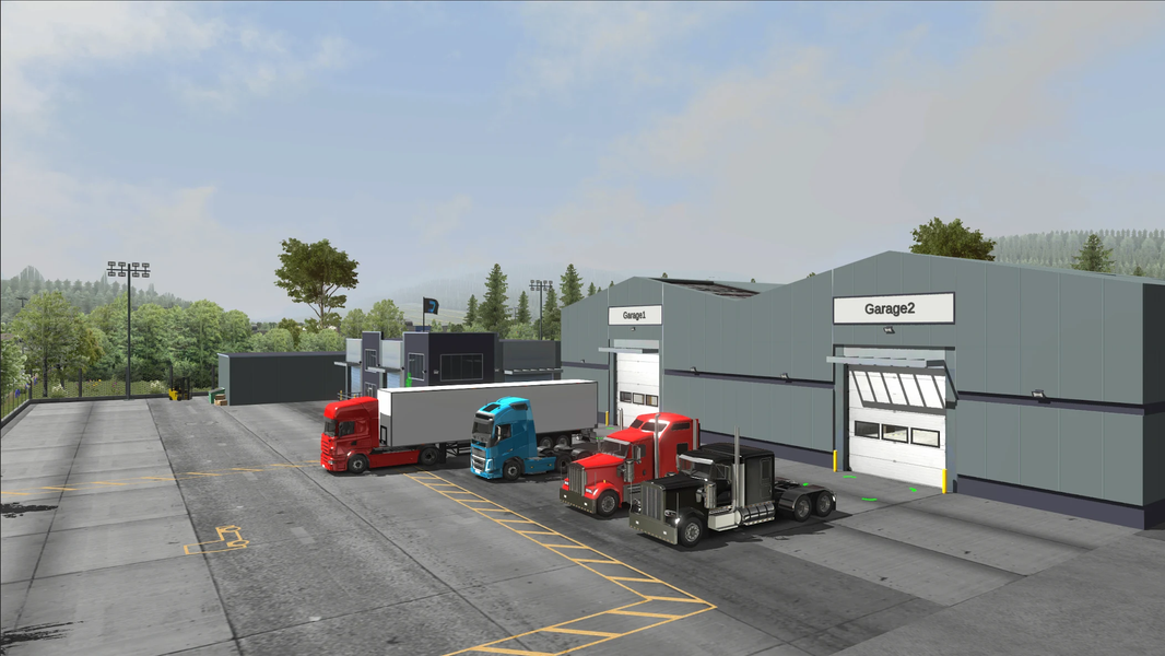 Universal Truck Simulator - Gameplay image of android game