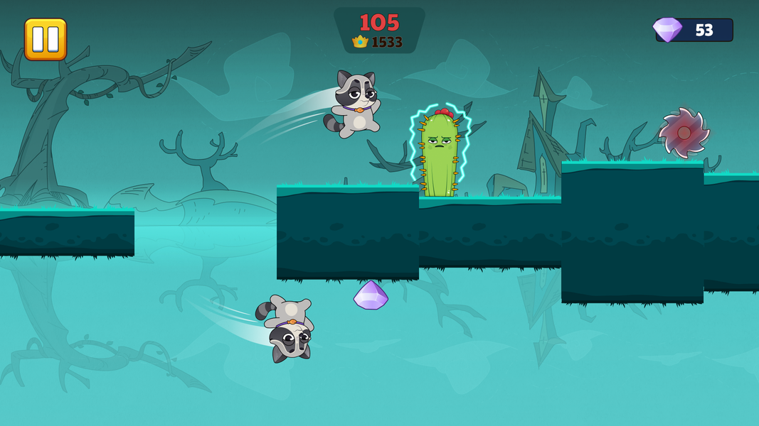 Dual Jumping - Gameplay image of android game