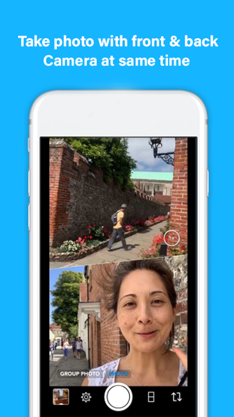 Dual camera - عکس برنامه موبایلی اندروید