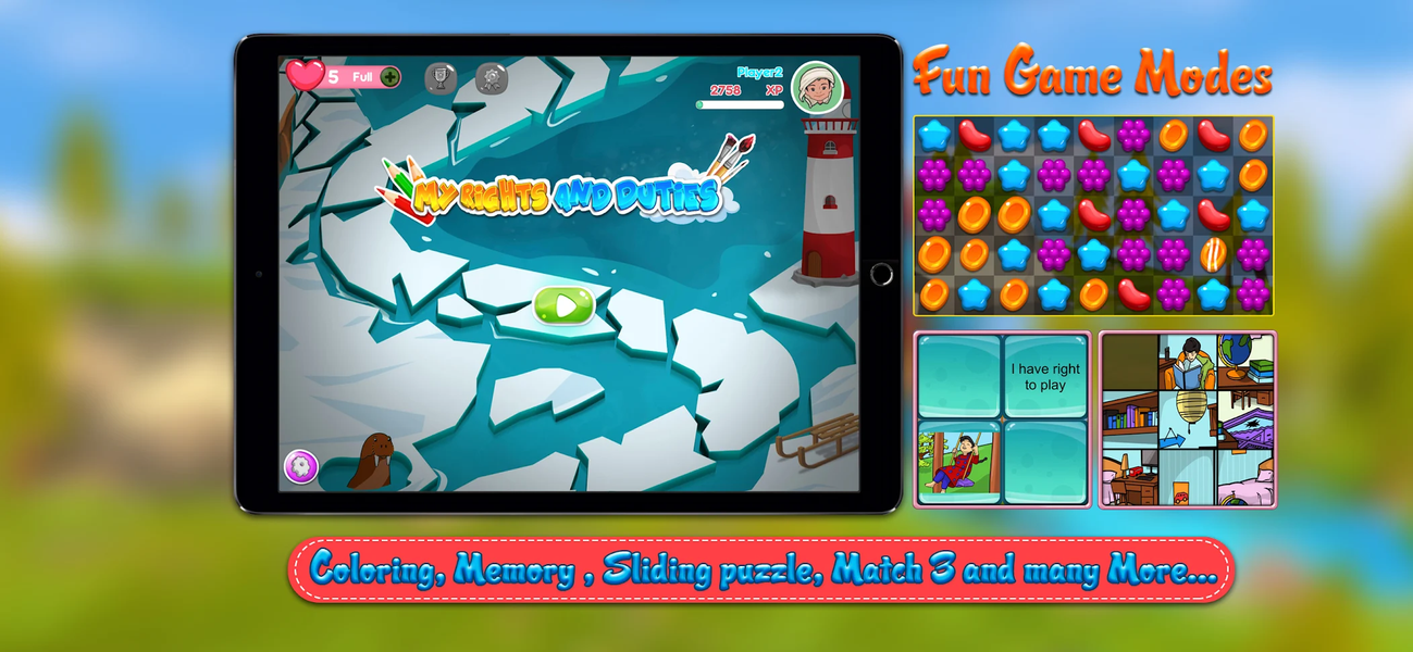 My Rights and Duties - Gameplay image of android game