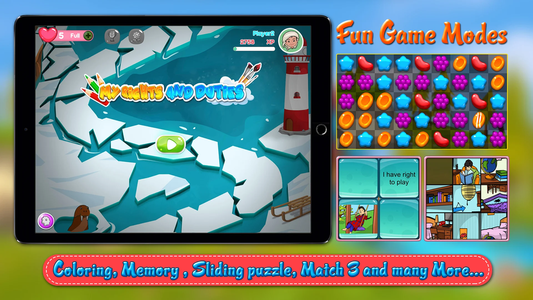 My Rights and Duties - Gameplay image of android game
