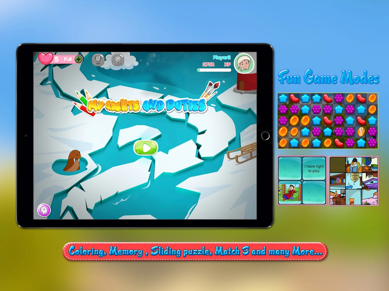 My Rights and Duties - Gameplay image of android game