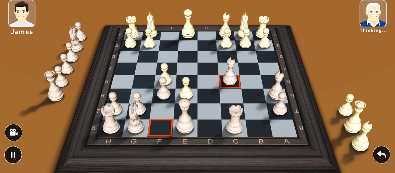 Chess 3D - Gameplay image of android game