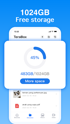 TeraBox: Cloud Storage Space - عکس برنامه موبایلی اندروید