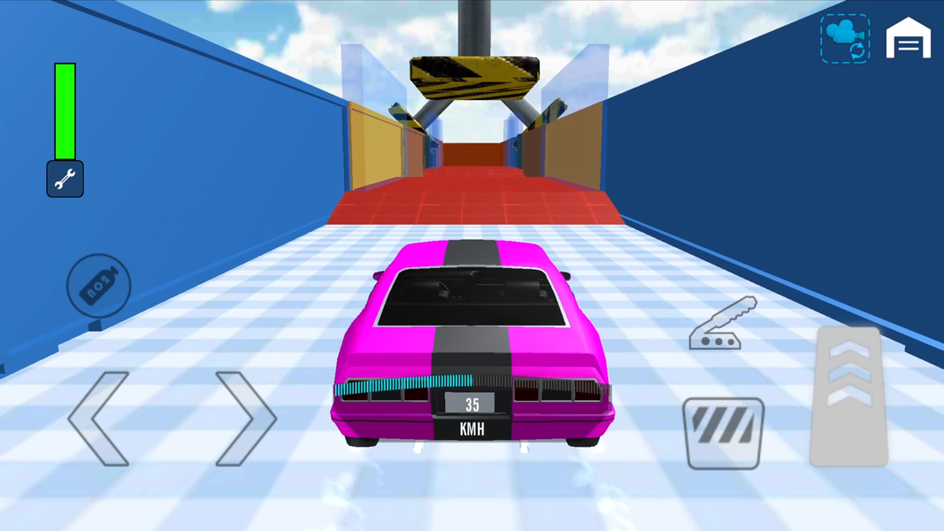 Car Crash Simulator Game 3D - Gameplay image of android game