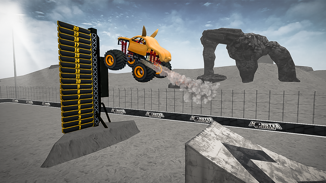 Monster Truck Destruction Game - عکس بازی موبایلی اندروید