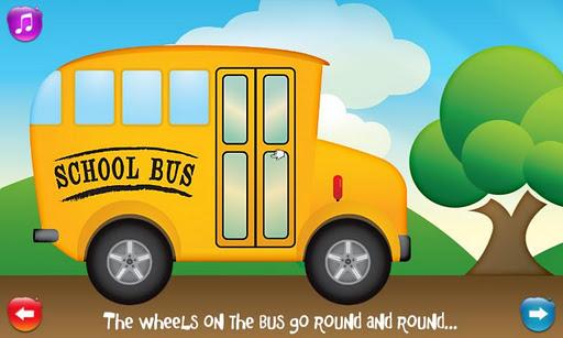 Wheels on the Bus - Image screenshot of android app