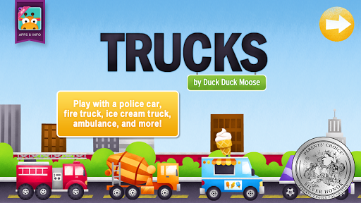 Trucks by Duck Duck Moose - Gameplay image of android game