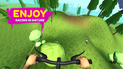 Riding Extreme 3D – دوچرخه‌ سواری سه بعدی - Gameplay image of android game